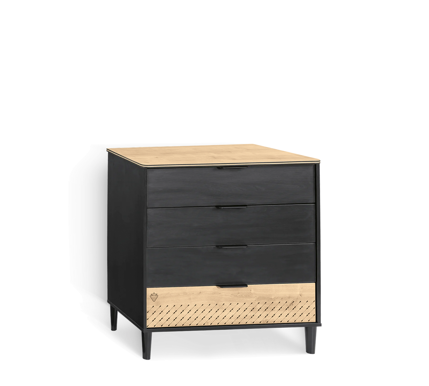 Black Komodë me fijoka