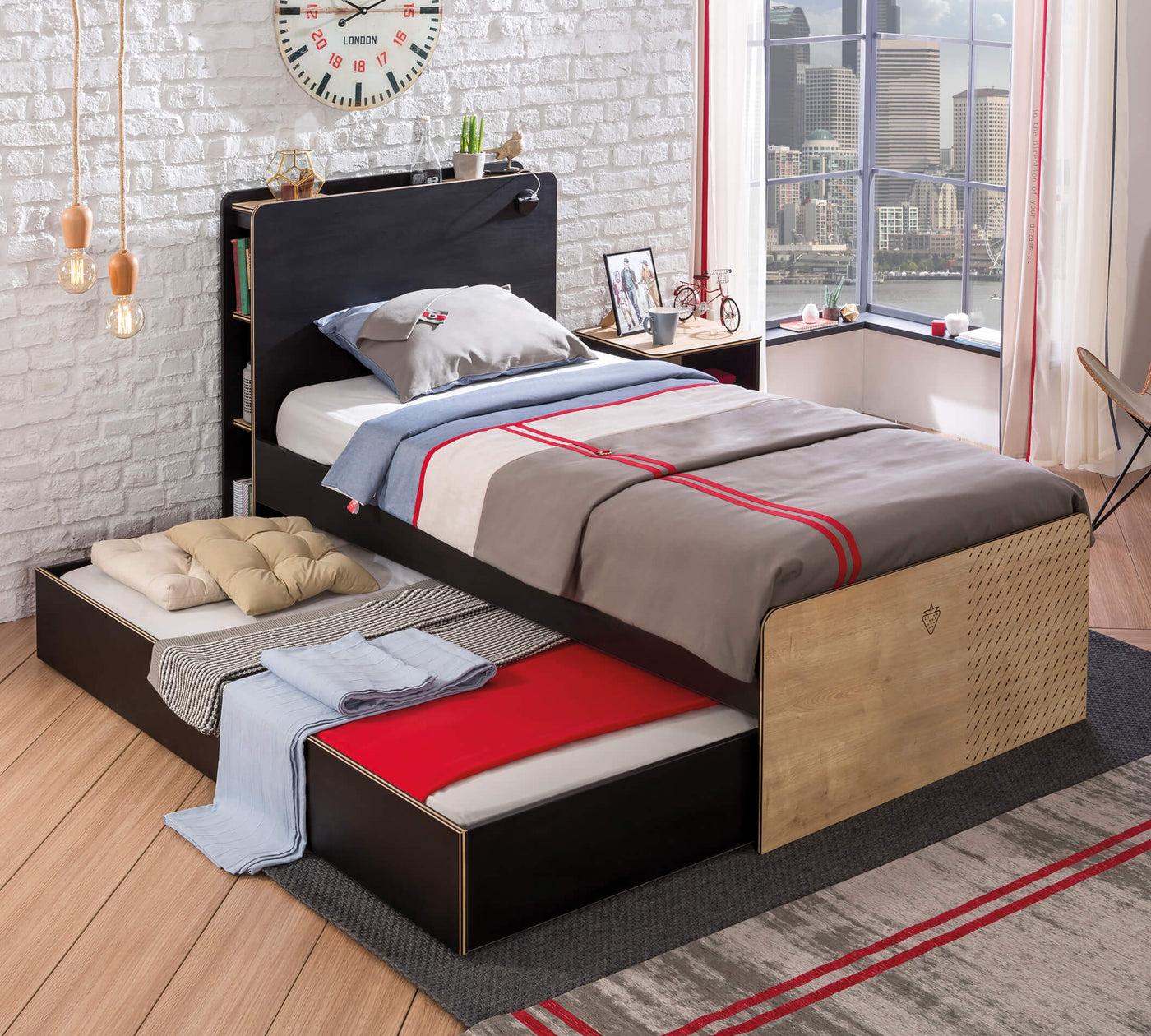 Black Nënshtrat (90x190 cm)