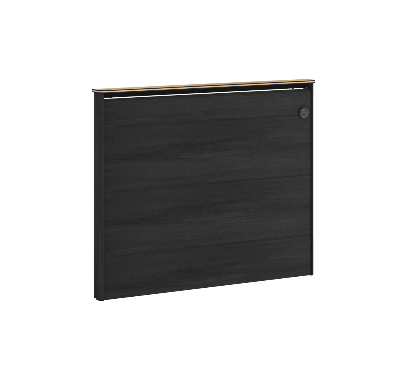 Black Kokë shtrati i rrafshët (120 cm)