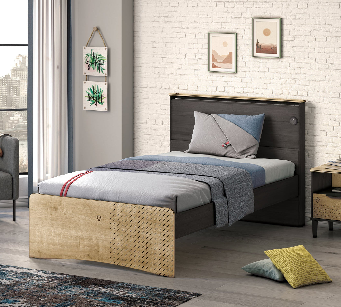 Black Shtrat (pa kokë) (120x200 cm)