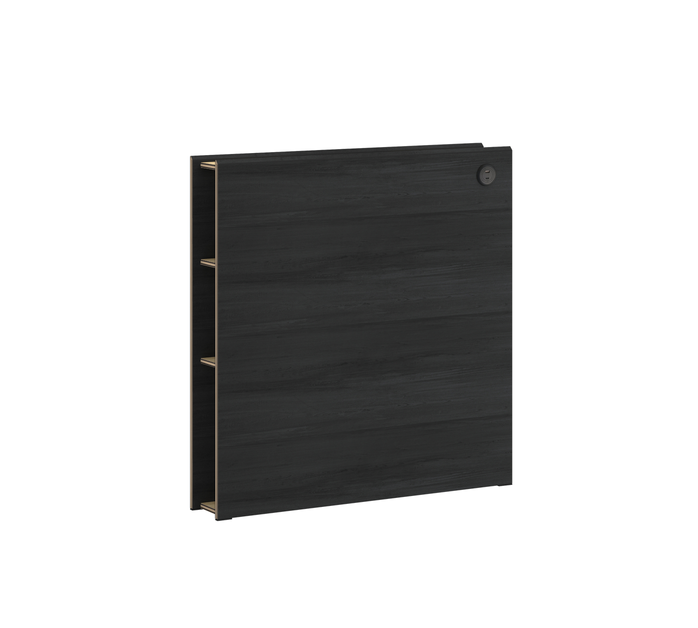 Black Kokë shtrati raft (100 cm)