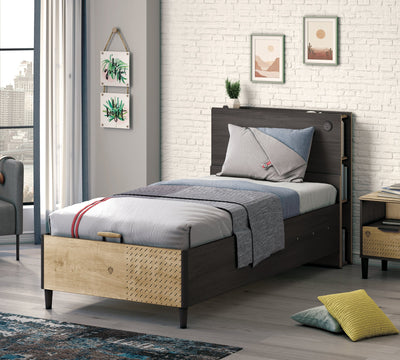 Black Kokë shtrati raft (100 cm)