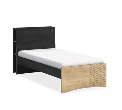 Black Kokë shtrati raft (100 cm)