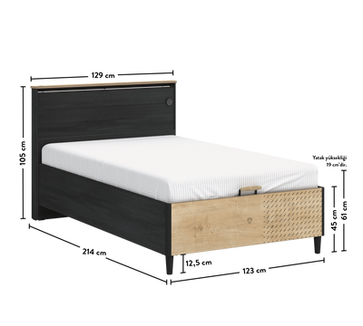 Black Shtrat me bazë (mekanizëm hapjeje)