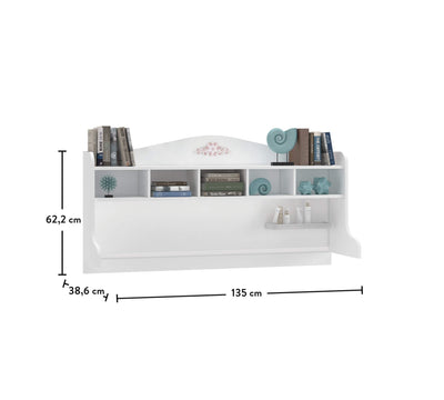 Rustic White Tavolinë pune pjesa Sipërme