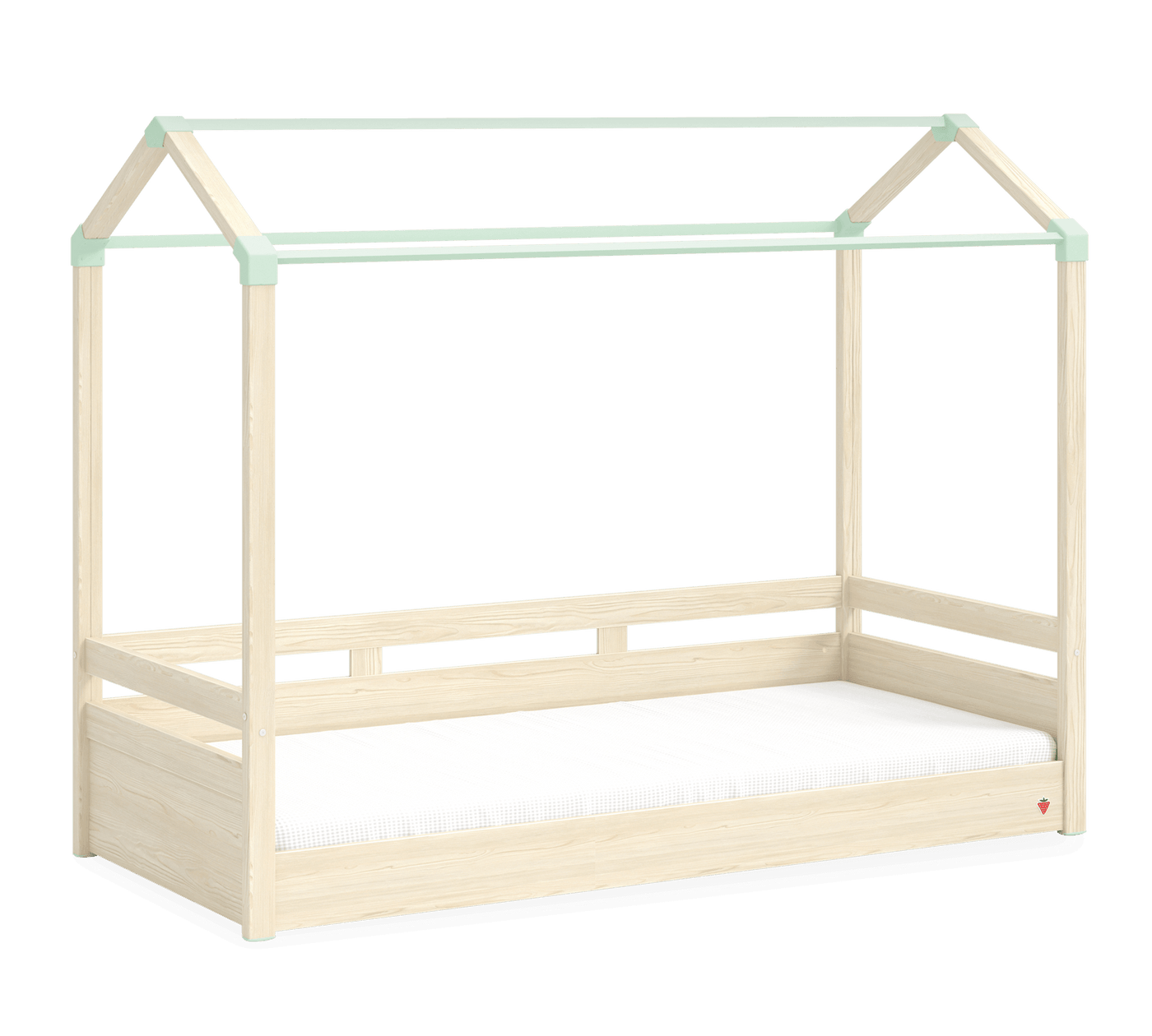 Montes Natural Tendë perde e shtratit të rrafshët (90x200 cm)