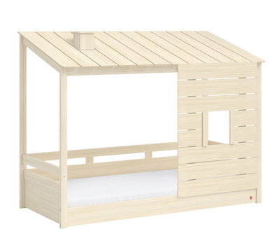 Montes Natural Pencereli Shtrat me Çati druri (90x200 cm)