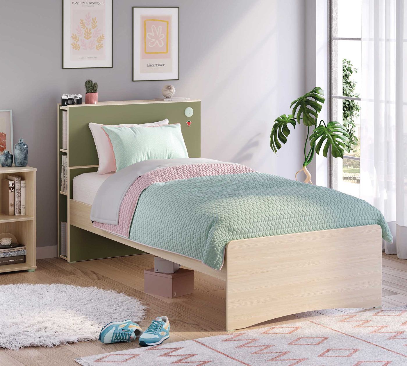 Montes Natural Kokë shtrati raft 120 cm