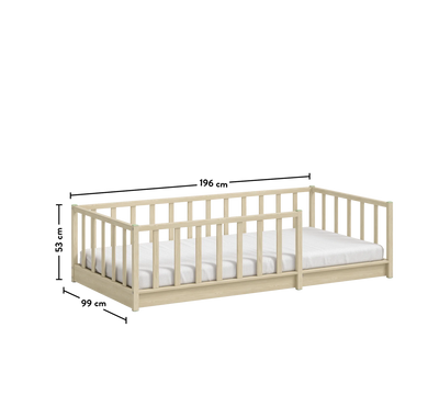 Line Shtrat pa Çati (Montes Natural) (90x190 cm)