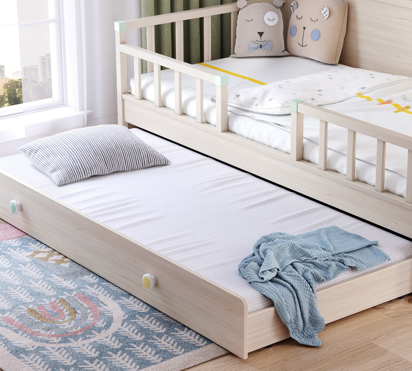 Daybed Shtrat pa Çati-Montes Natural (Nënshtrata) (100x200 cm)