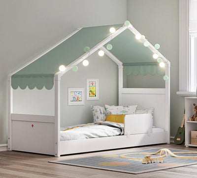 Montes White Shtrat me Çati anësore (90x200 cm)