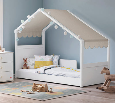 Montes White Shtrat me Çati anësore (90x200 cm)