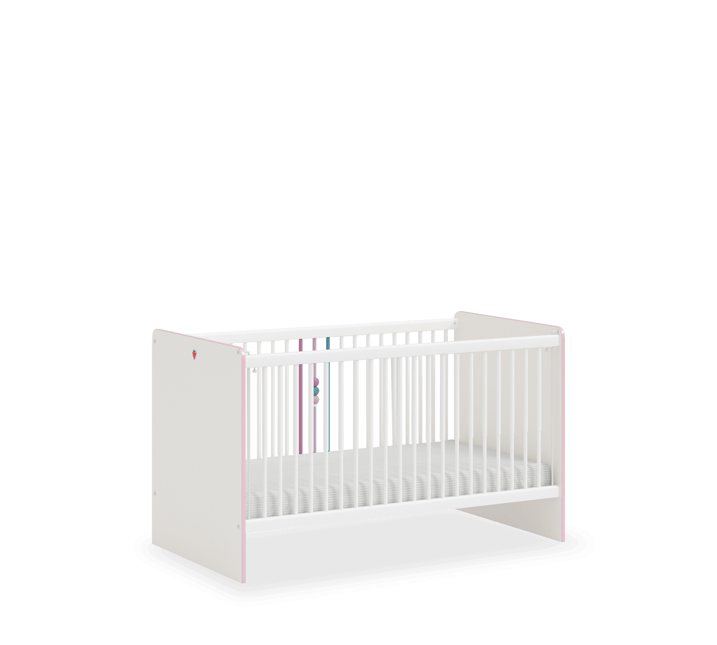 Prenses Shtrat I Bebes me hapje anësore me nivel (70x140 cm)