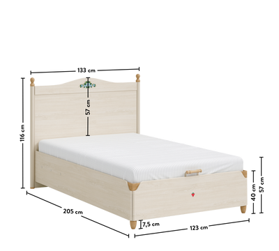 Flora (New) Shtrat me bazë (mekanizëm hapjeje)