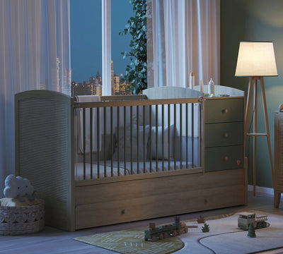 LOOF BABY Shtrat Fëmijësh që rritet (80x180 cm)