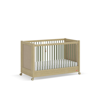 Baby Loof Tekerlekli Shtrati i bebit (Anne Yanı Olabilen) (60x120 cm)