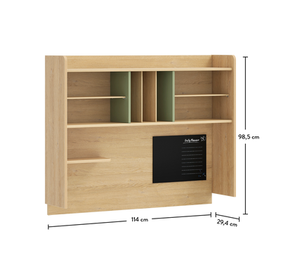 Loof Tavolinë pune me pjesë të sipërme të gjatë