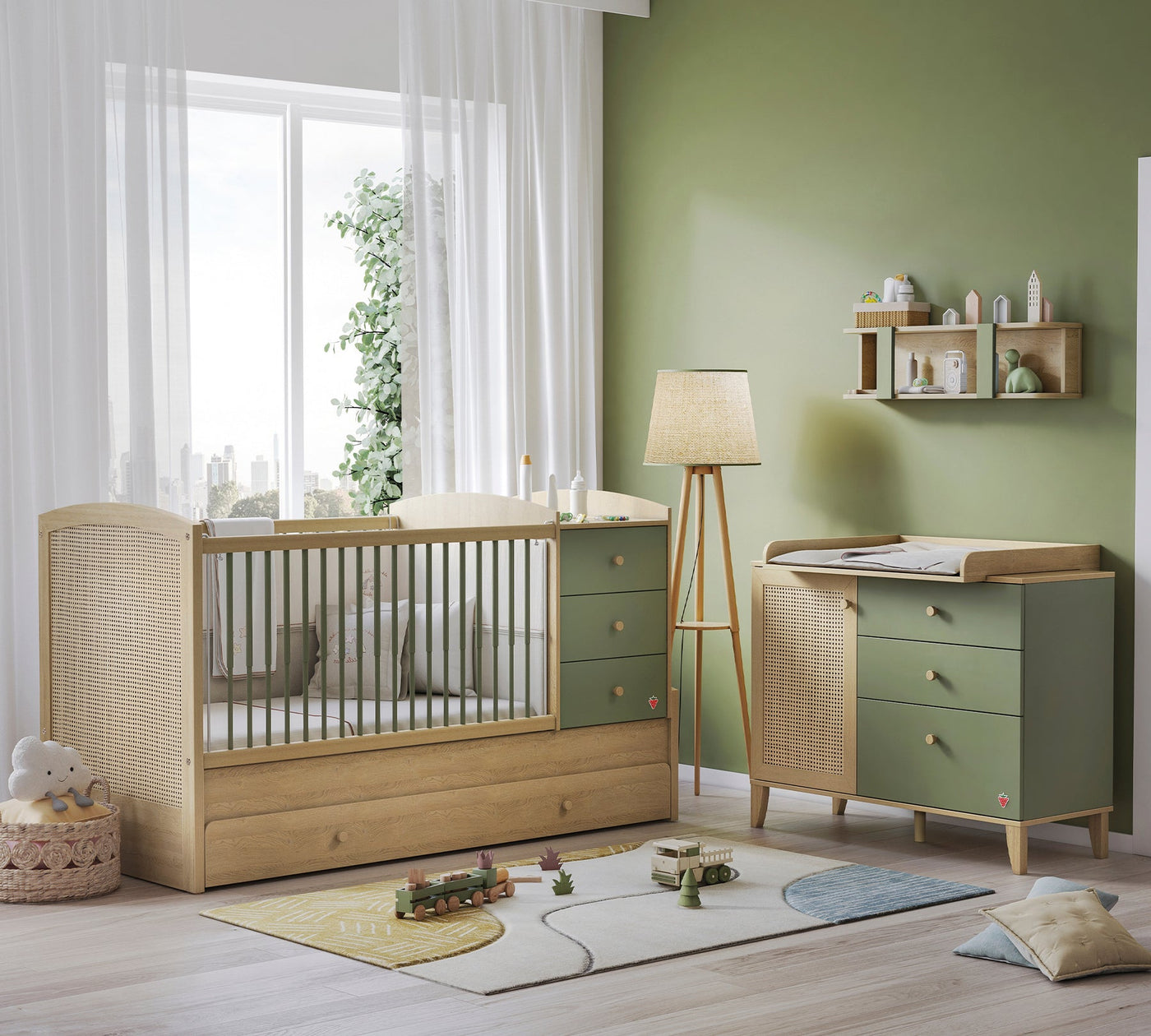 Loof Baby Komodë me Fijoka