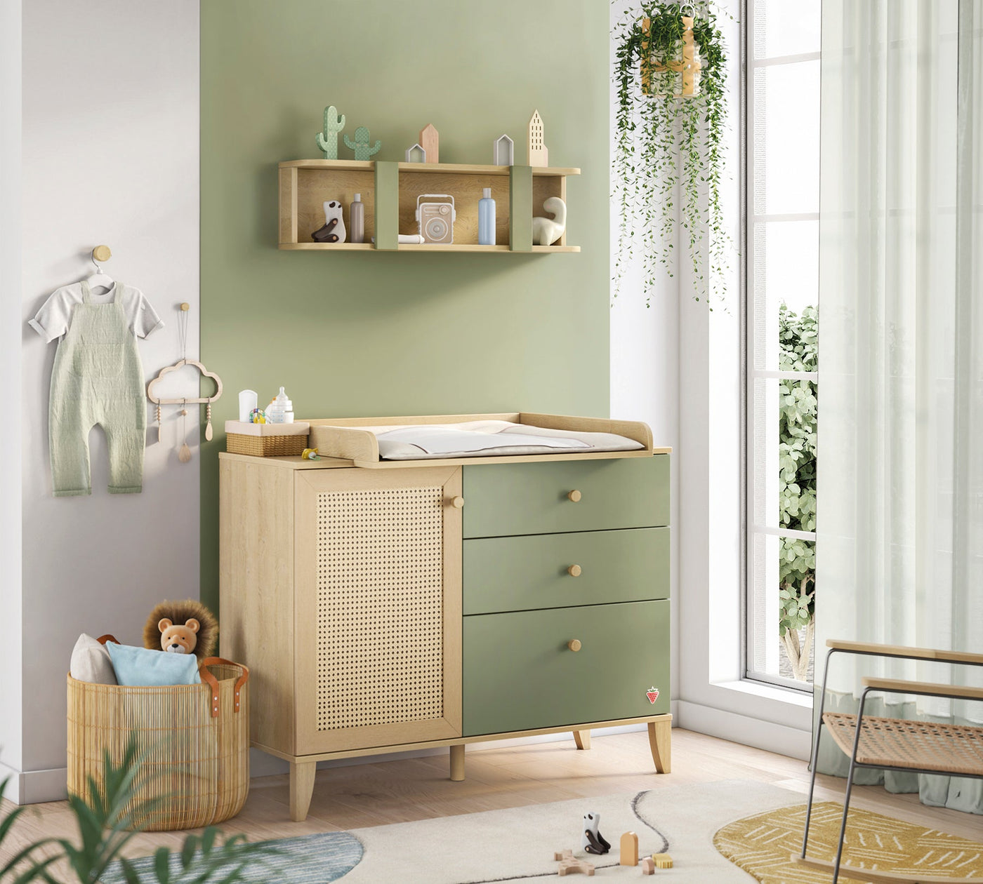 Loof Baby Komodë me Fijoka