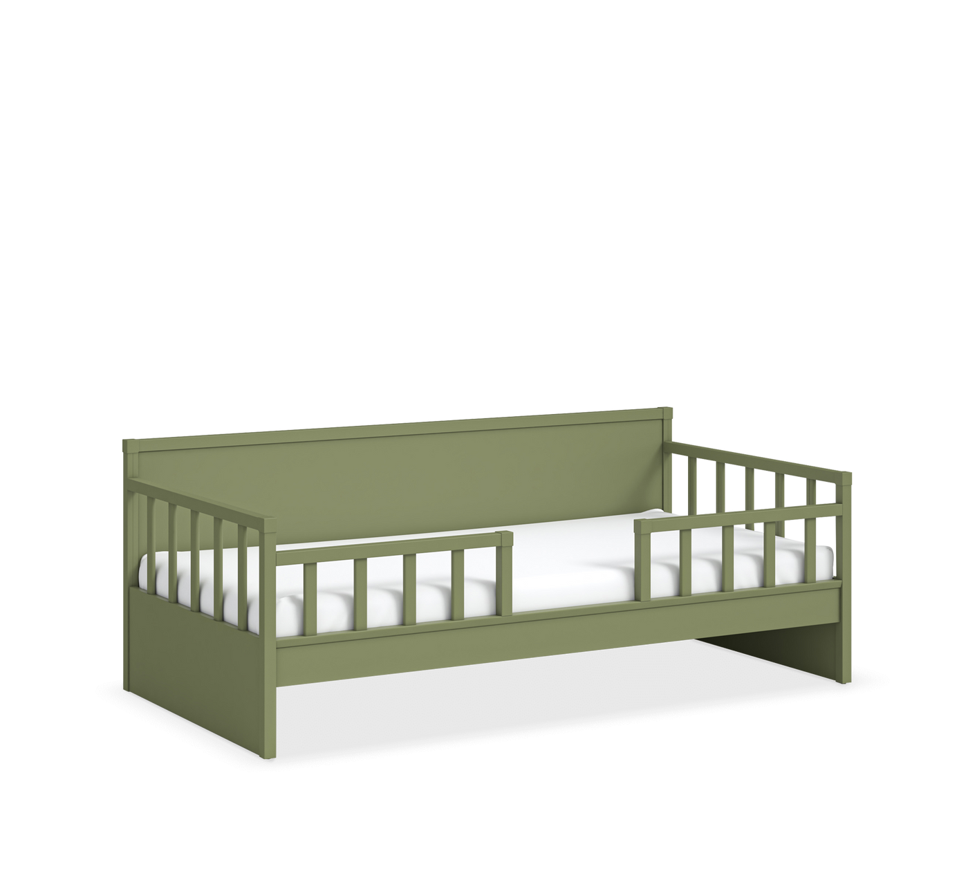 Daybed Shtrat pa Çati (E Gjelbërt) (100x200 cm)