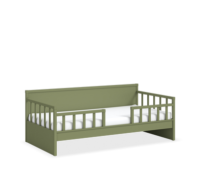 Daybed Shtrat pa Çati (E Gjelbërt) (100x200 cm)