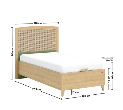 Loof Shtrat me bazë (mekanizëm hapjeje)