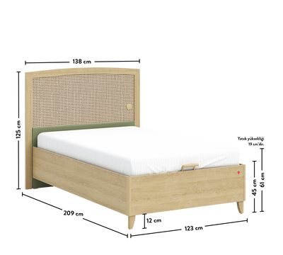 Loof Shtrat me bazë (mekanizëm hapjeje)