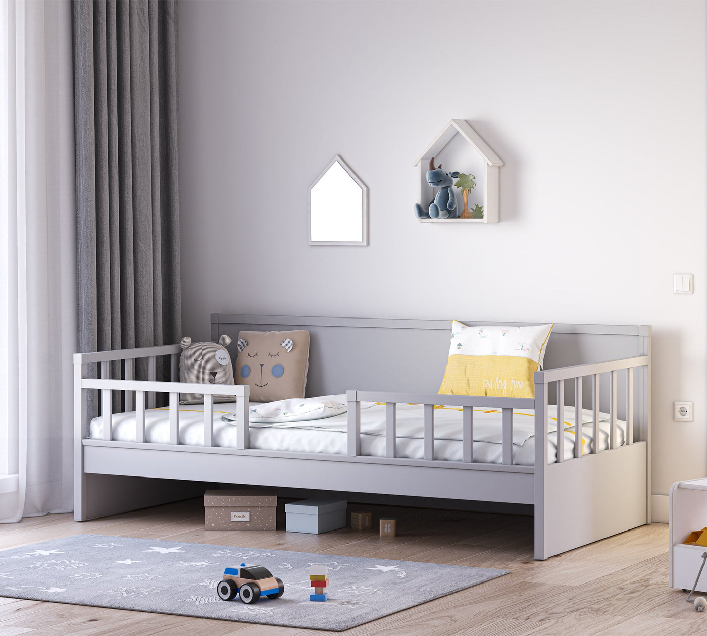 Daybed Shtrat pa Çati (Hiri) (100x200 cm)