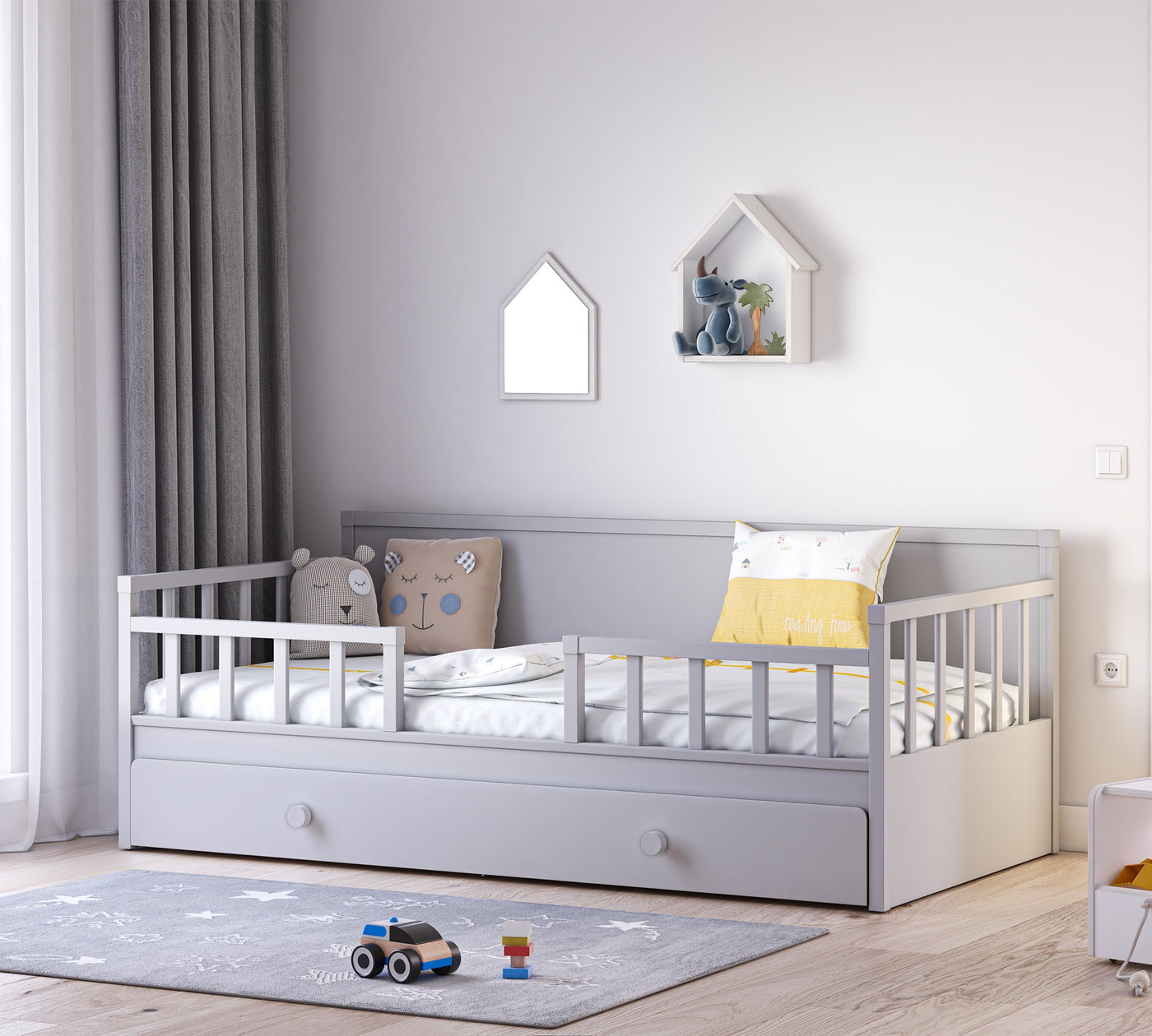 Daybed Shtrat pa Çati Hiri (Nënshtrata) (100x200 cm)