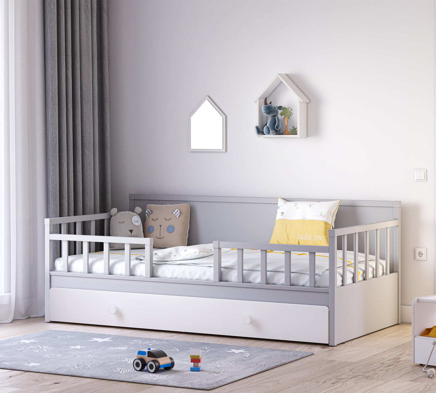 Daybed Shtrat pa Çati Hiri (Nënshtrata) (100x200 cm)