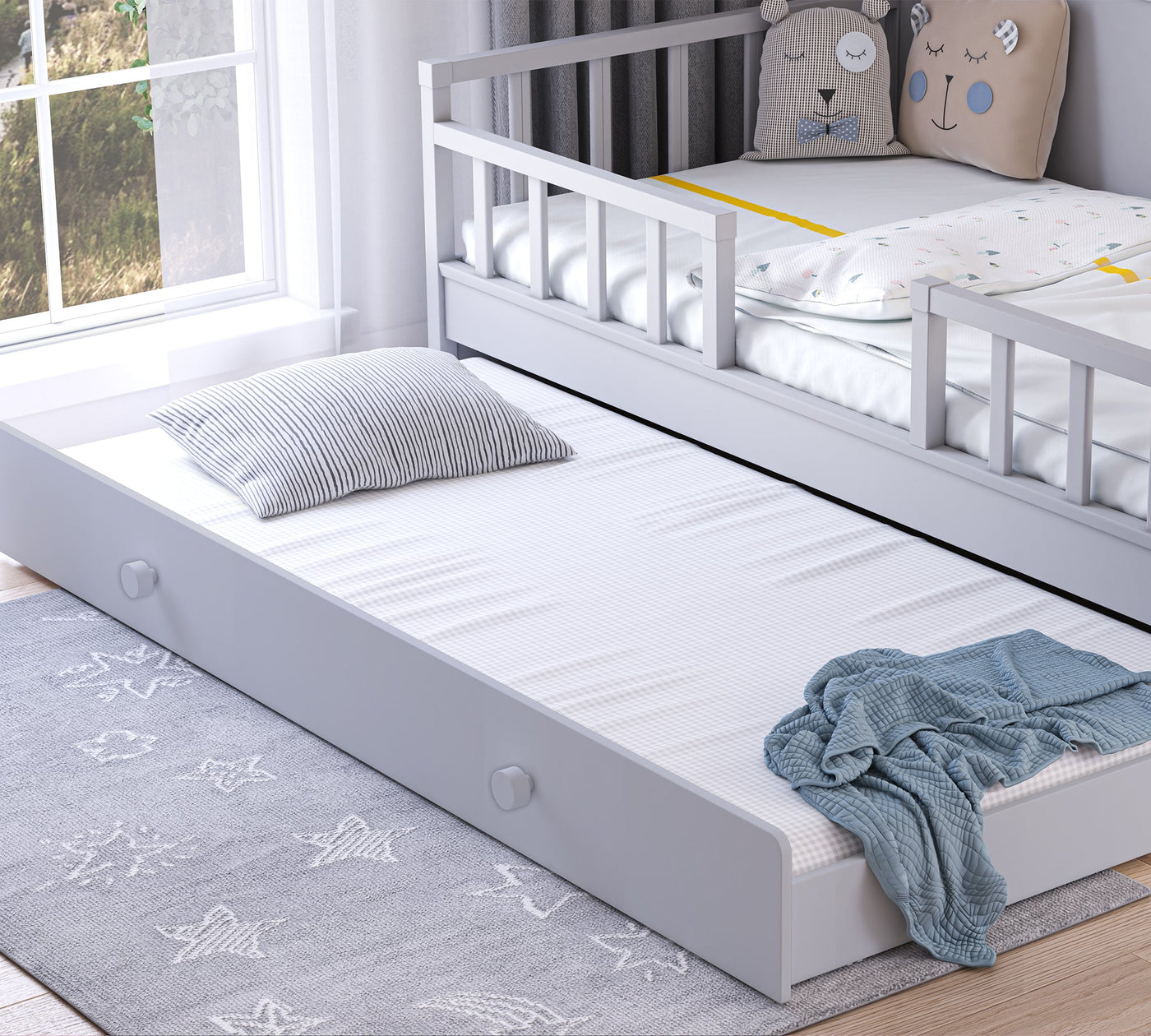 Daybed Shtrat pa Çati Hiri (Nënshtrata) (100x200 cm)