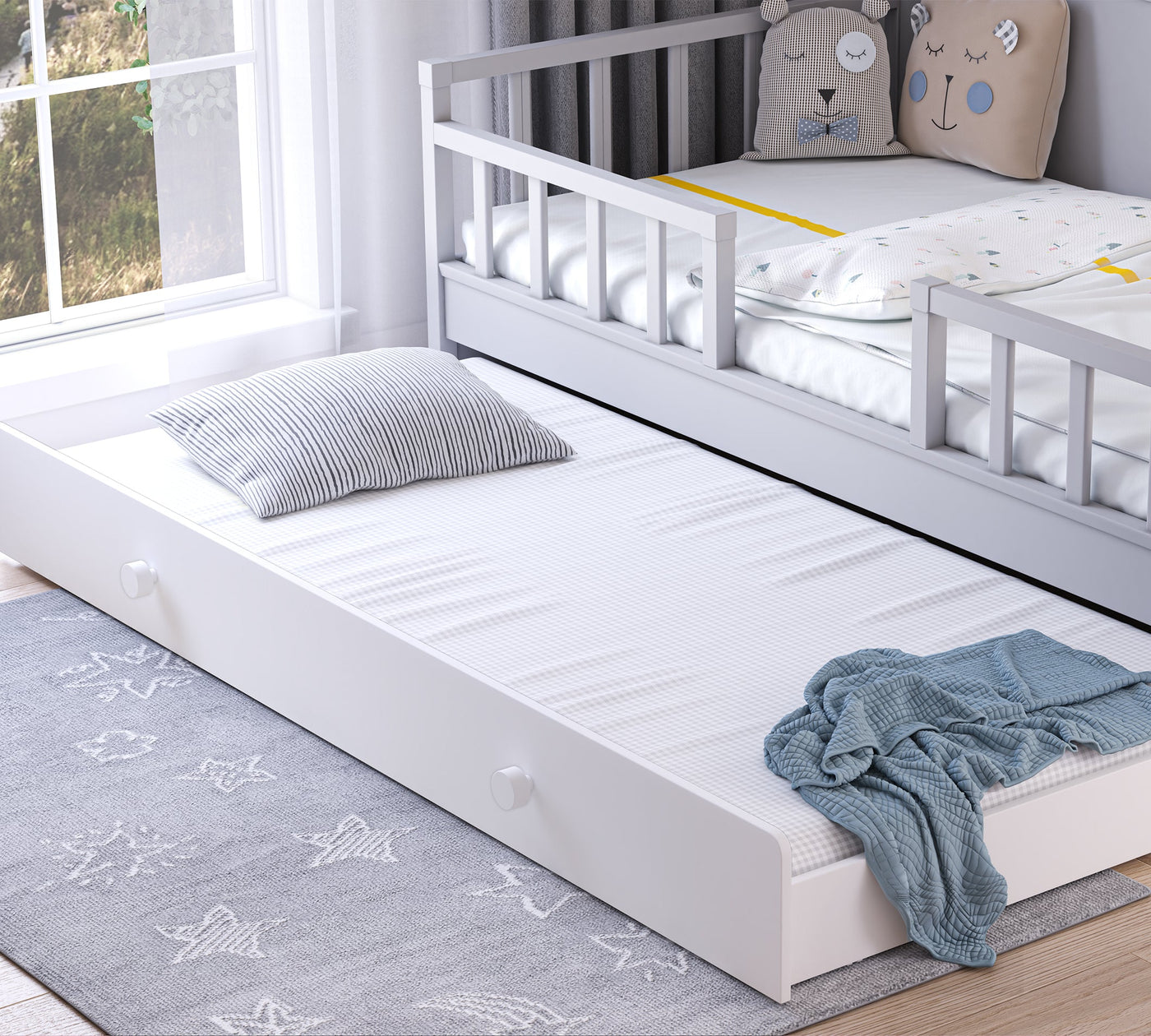 Daybed Shtrat pa Çati Hiri (Nënshtrata) (100x200 cm)