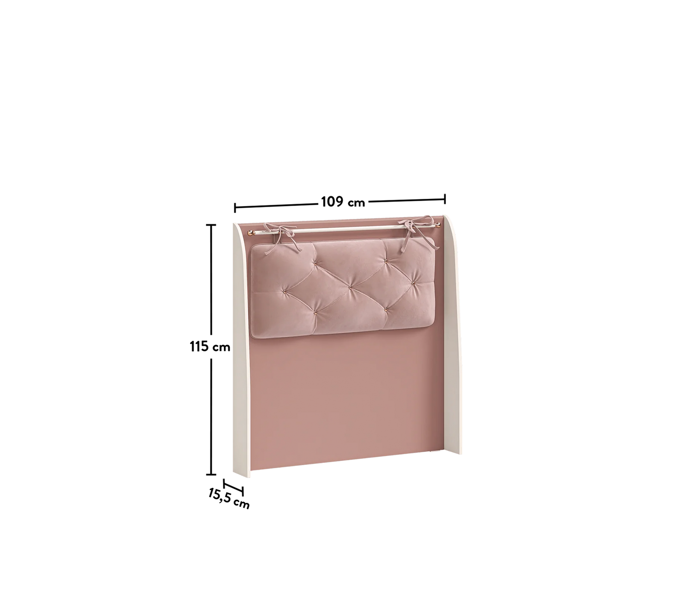 Elegance Kokë shtrati me varëse (100 cm)