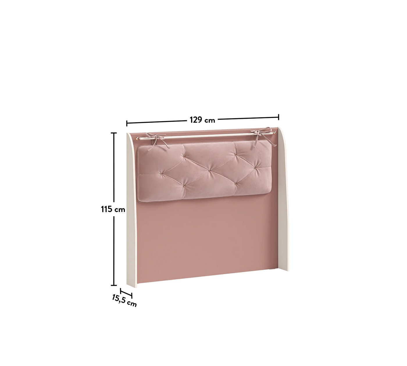 Elegance Kokë shtrati me varëse (120 cm)