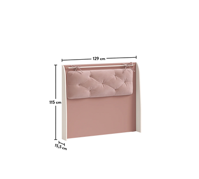 Elegance Kokë shtrati me varëse (120 cm)