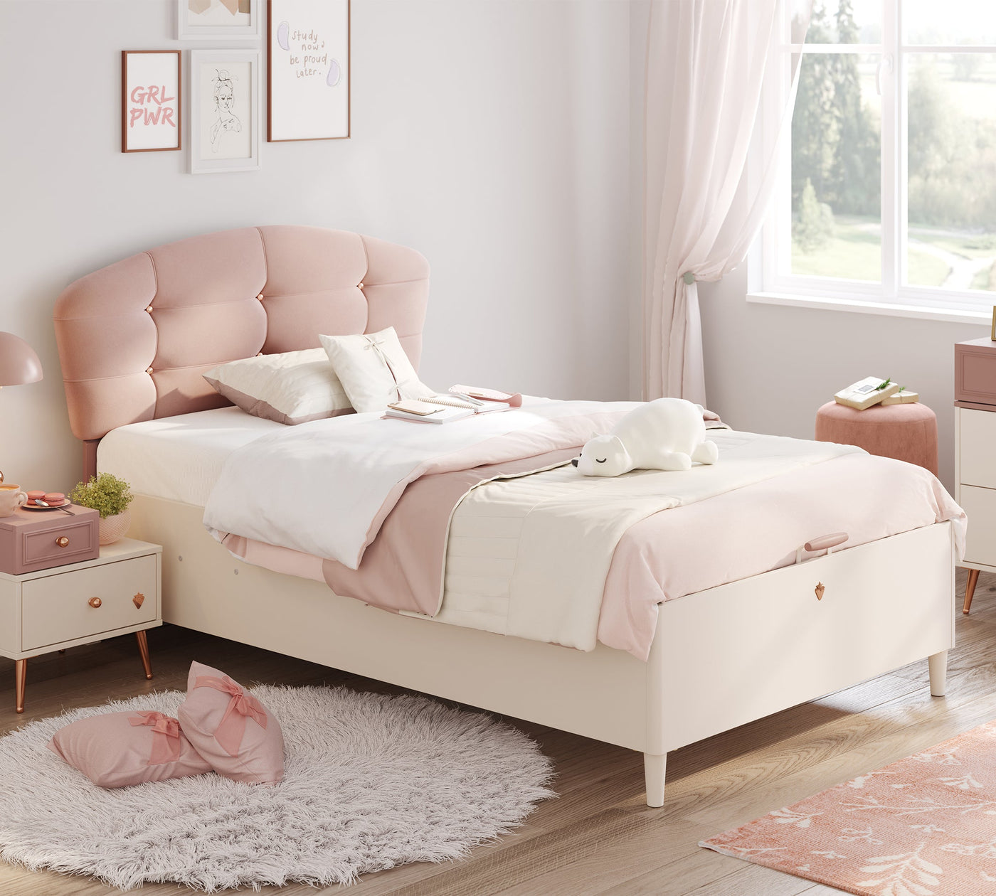 Elegance Shtrat me bazë pa kokë (120x200 cm)