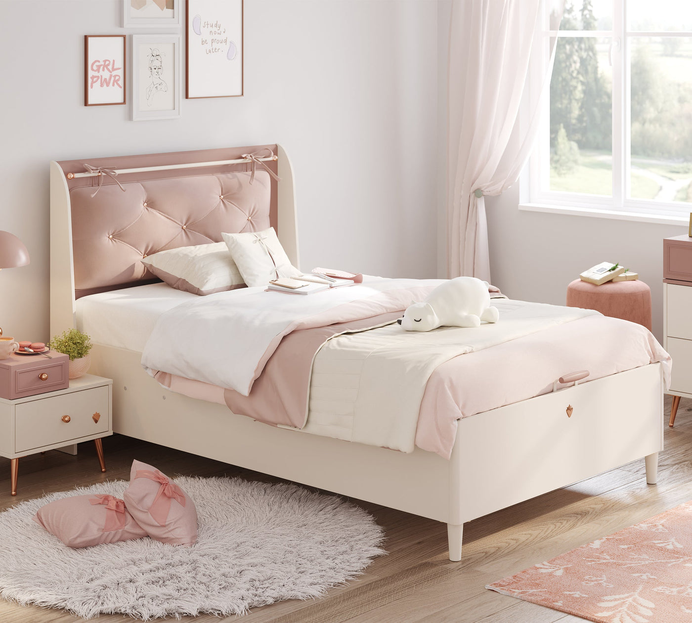 Elegance Shtrat me bazë pa kokë (120x200 cm)