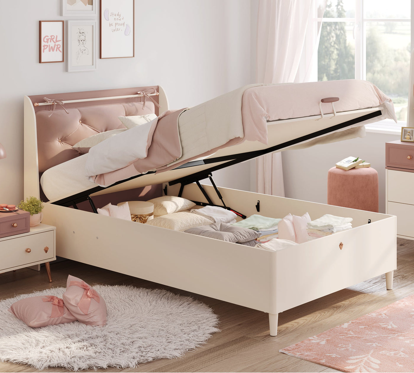 Elegance Shtrat me bazë pa kokë (120x200 cm)