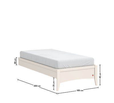 Lapel Shtrat (pa kokë) (100x200 cm)