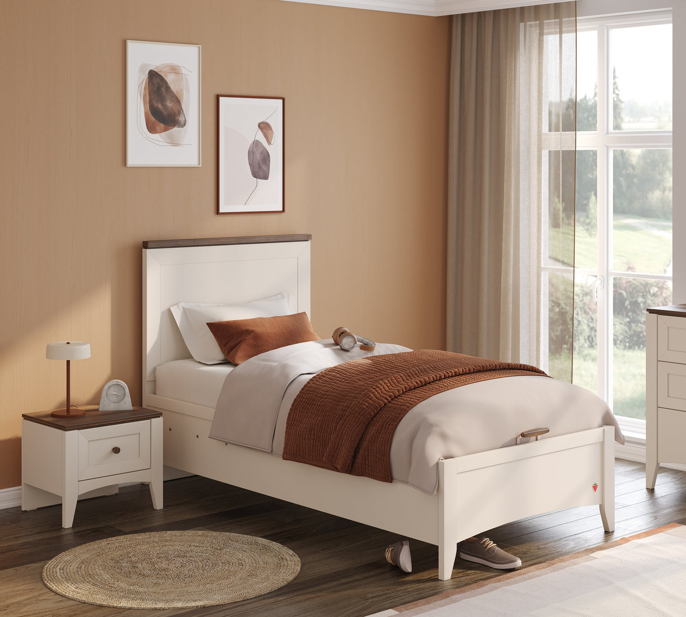 Lapel Shtrat me bazë (mekanizëm hapjeje)