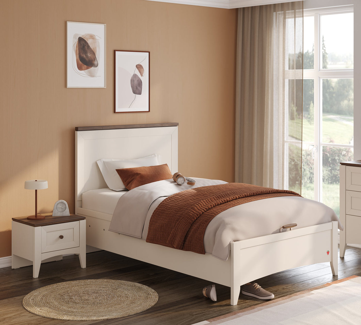 Lapel Shtrat me bazë (mekanizëm hapjeje)