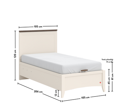 Lapel Shtrat me bazë (mekanizëm hapjeje)