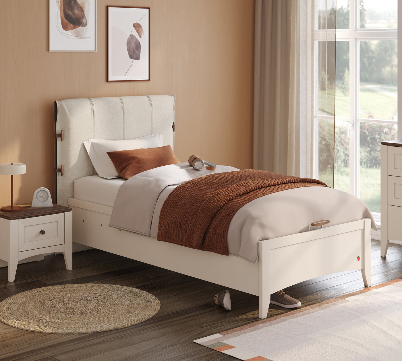 Lapel Shtrat me bazë (mekanizëm hapjeje)