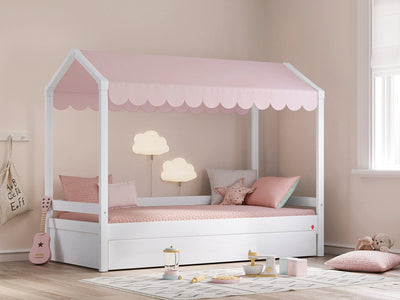 Montes Tendë e Shtratit me çati të Drejtë (Jeshile)