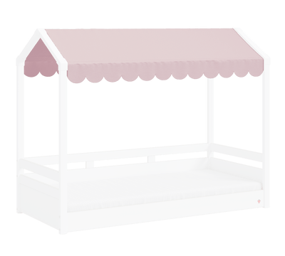 Montes Tendë e Shtratit me çati të Drejtë (Rozë/Pink)