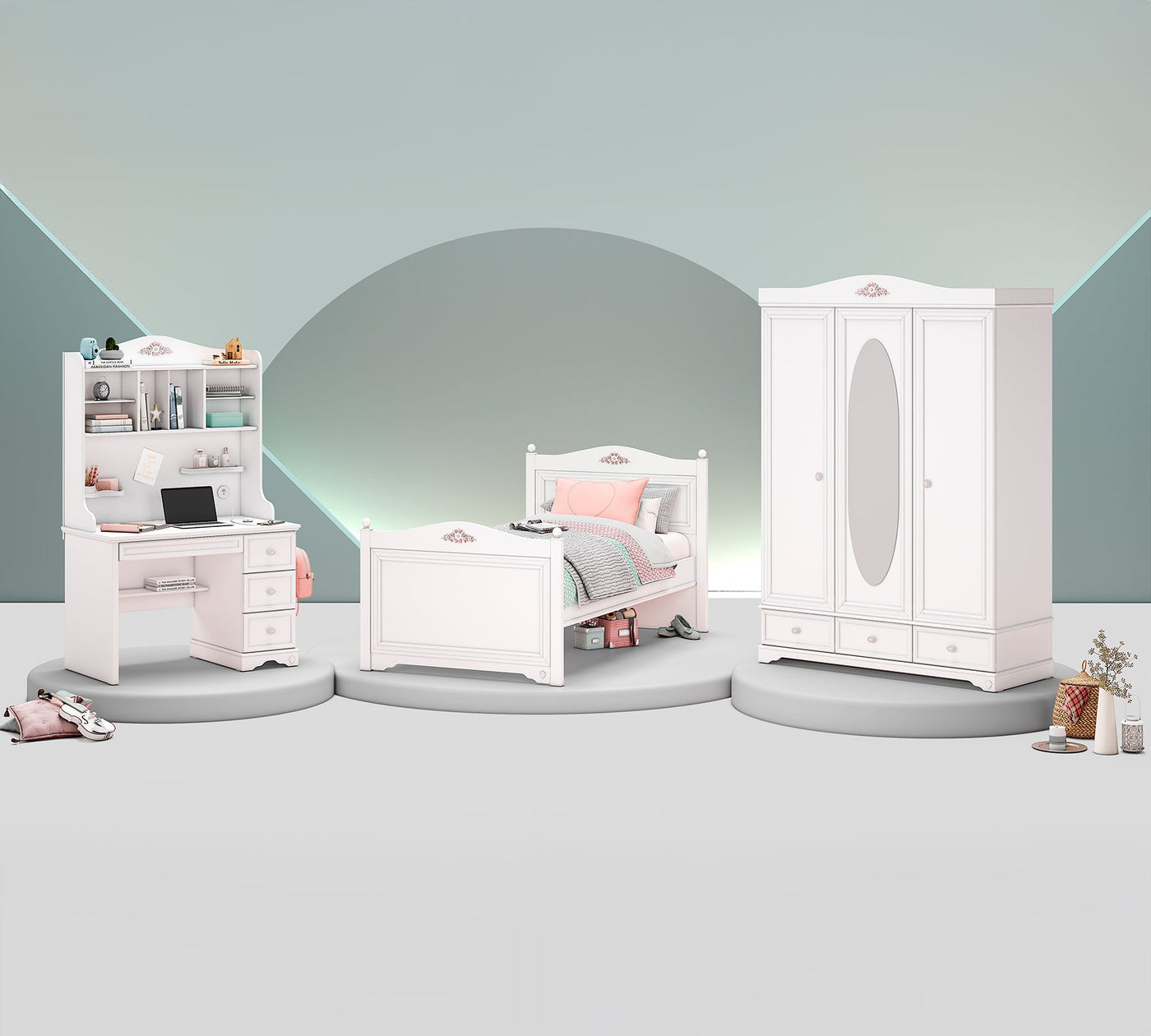 Rustik White Dhomë e përzgjedhur